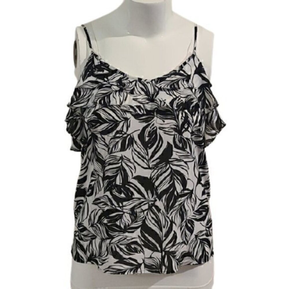 [Mossimo] Lacey Leaves Top - Size L